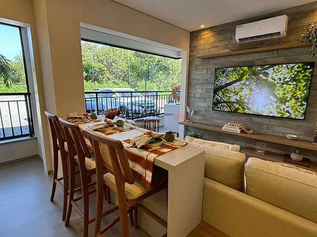 Apartamento com 66m² 2 quartos e 2 banheiros, à venda, no bairro Vila Areal em Indaiatuba