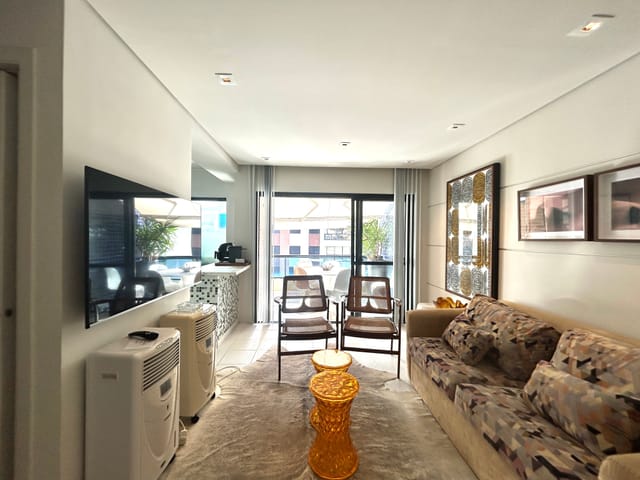Apartamento com 90m² 2 quartos e 2 banheiros, para alugar, no bairro Riviera em Bertioga
