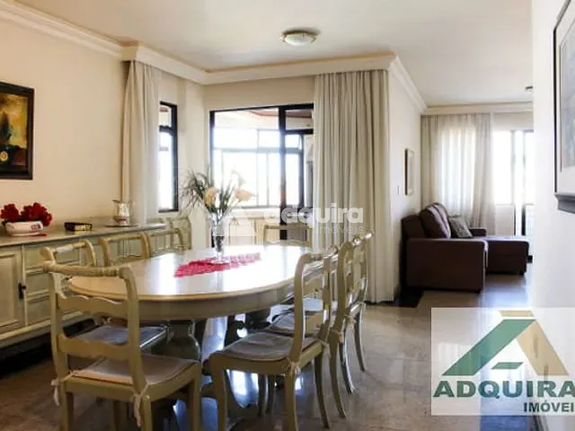 Apartamento com 302m² 4 quartos e 4 banheiros, à venda, no bairro Estrela em Ponta Grossa