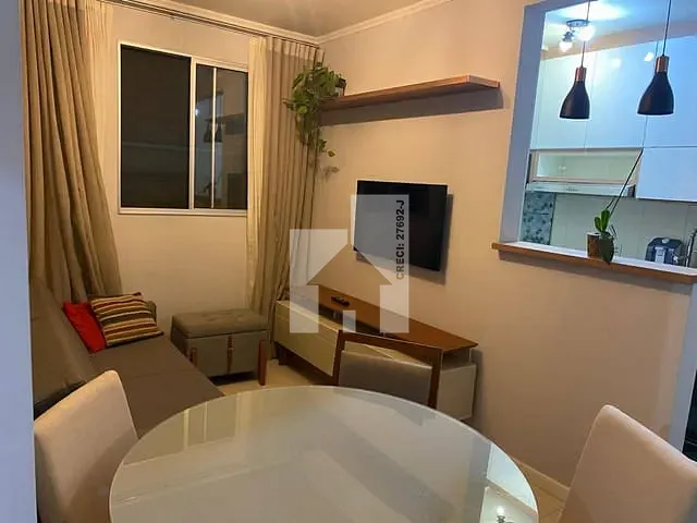 Apartamento com 56m² 2 quartos e 1 banheiro, para alugar, no bairro Recanto Quarto Centenário em Jundiaí