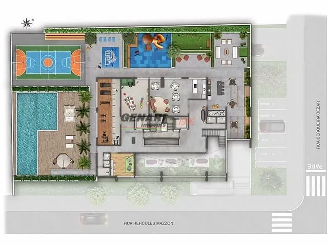 Apartamento com 87m² 3 quartos e 3 banheiros, à venda, no bairro Centro em Indaiatuba