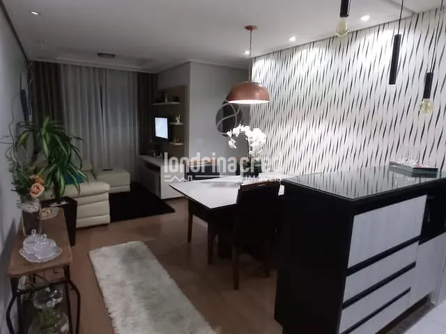 Apartamento com 80m² 3 quartos e 1 banheiro, à venda, no bairro Jardim São Paulo II em Londrina
