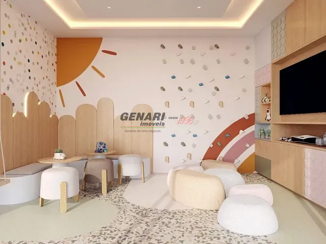 Apartamento com 64m² 3 quartos e 2 banheiros, à venda, no bairro Park Meraki em Indaiatuba