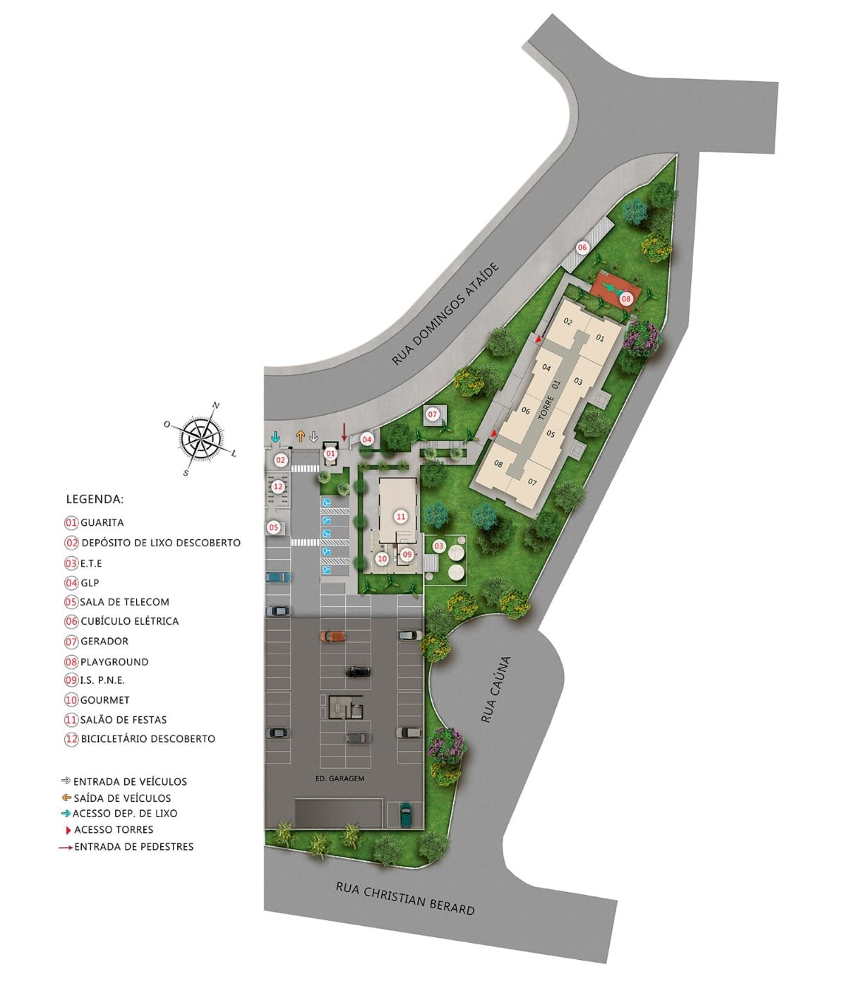 Foto do Apartamento-Apartamento tipo para venda em Vila Andrade com 2 quartos, 43m²