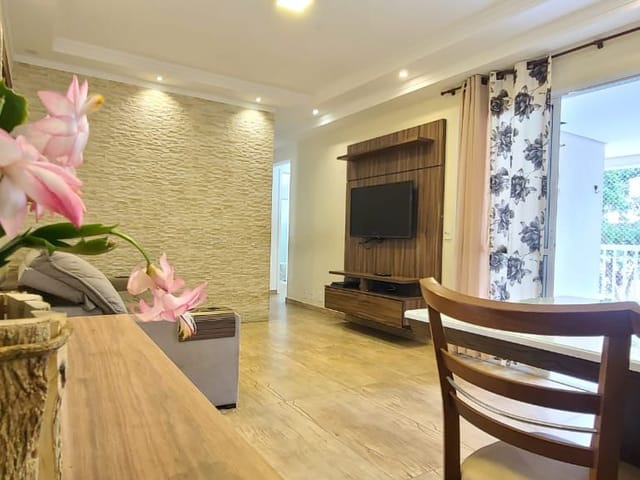 Apartamento 3 quartos e 2 banheiros, à venda, no bairro Royal Park em São José dos Campos