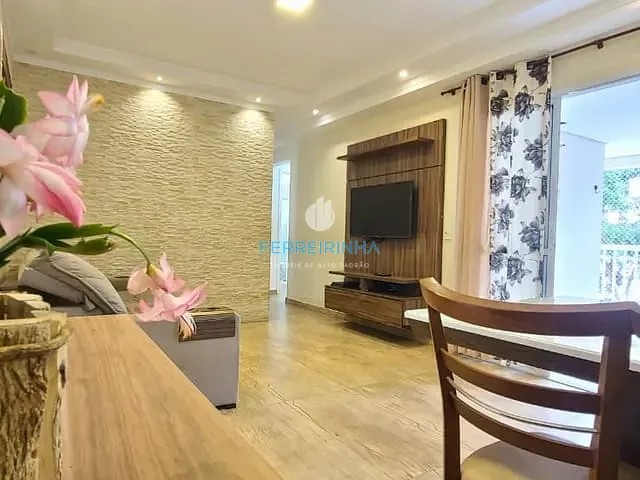 Apartamento 3 quartos e 2 banheiros, à venda, no bairro Royal Park em São José dos Campos
