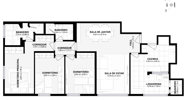 Apartamento, 3 quartos, 106 m² - Foto 28