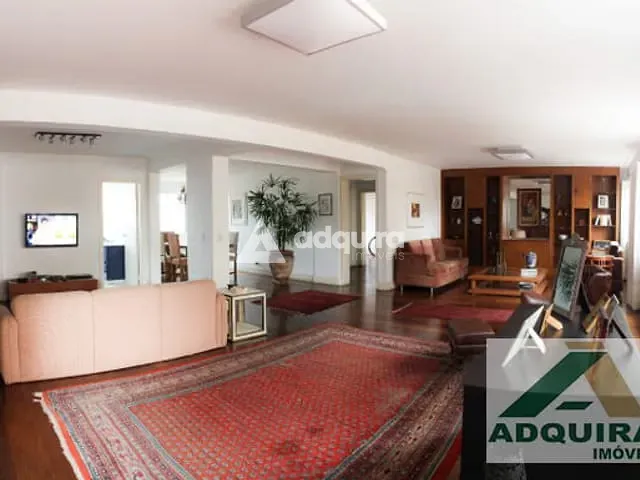 Apartamento com 410m² 3 quartos e 3 banheiros, para alugar, no bairro Centro em Ponta Grossa