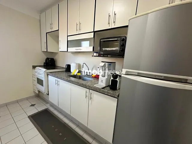 Apartamento com 70m² 1 quarto e 2 banheiros, à venda ou para alugar, no bairro Cambuí em Campinas