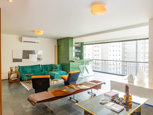 Foto do Apartamento - Apartamento para venda em Brooklin com 3 quartos, sendo 3 suítes, 218m² | Lares e Andares Imóveis