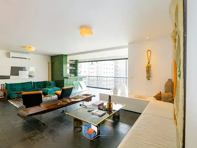 Apartamento com 218m² 3 quartos e 5 banheiros, à venda, no bairro Brooklin em São Paulo