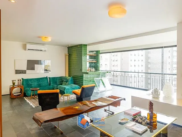 Apartamento com 218m² 3 quartos e 5 banheiros, à venda, no bairro Brooklin em São Paulo