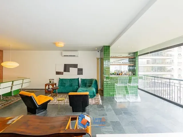 Apartamento com 218m² 3 quartos e 5 banheiros, à venda, no bairro Brooklin em São Paulo