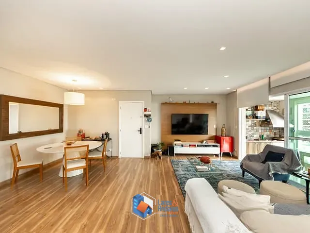 Apartamento com 126m² 3 quartos e 5 banheiros, à venda, no bairro Vila Andrade em São Paulo