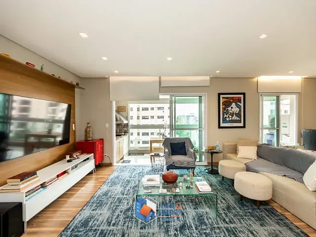 Apartamento com 126m² 3 quartos e 5 banheiros, à venda, no bairro Vila Andrade em São Paulo