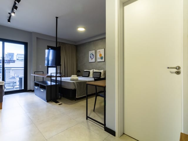 Foto do Apartamento - Apartamento tipo para venda em Higienópolis com 1 quarto, 30m² | Lares e Andares Imóveis