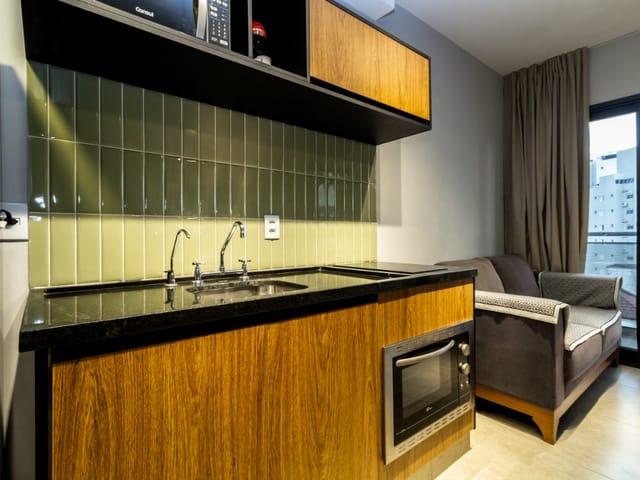 Foto do Apartamento - Apartamento tipo para venda em Higienópolis com 1 quarto, 30m² | Lares e Andares Imóveis