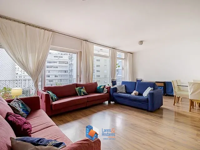 Apartamento com 141m² 3 quartos e 4 banheiros, à venda, no bairro Higienópolis em São Paulo