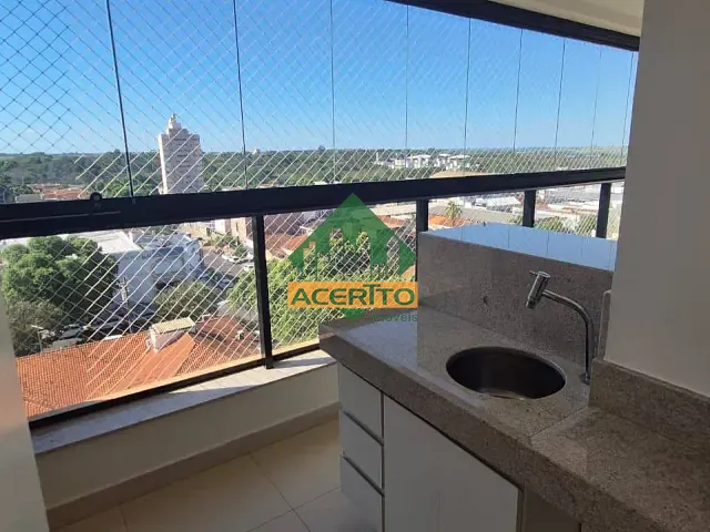 Apartamento 3 quartos e 5 banheiros, para alugar, no bairro Vila Mendonça em Araçatuba