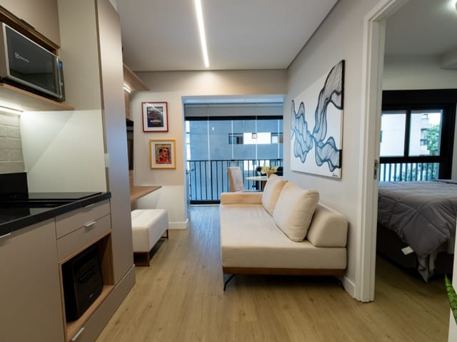 Foto do Apartamento - Apartamento tipo para venda em Pinheiros com 1 quarto, 34m² | Lares e Andares Imóveis