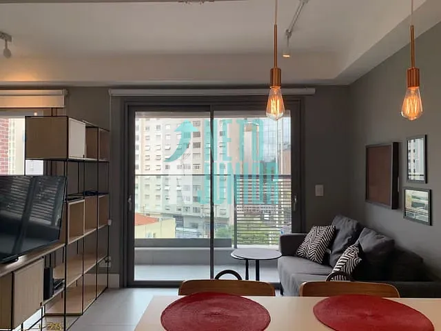 Apartamento com 33m² 1 quarto e 2 banheiros, à venda ou para alugar, no bairro Jardim Paulista em São Paulo