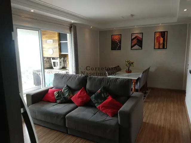 Apartamento 3 quartos e 2 banheiros, à venda, no bairro Vila Industrial em São José dos Campos