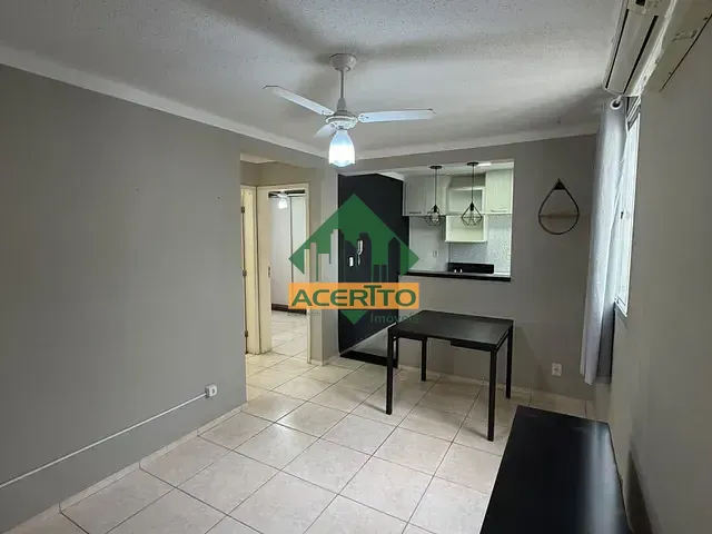 Apartamento 2 quartos e 1 banheiro, para alugar, no bairro Umuarama em Araçatuba