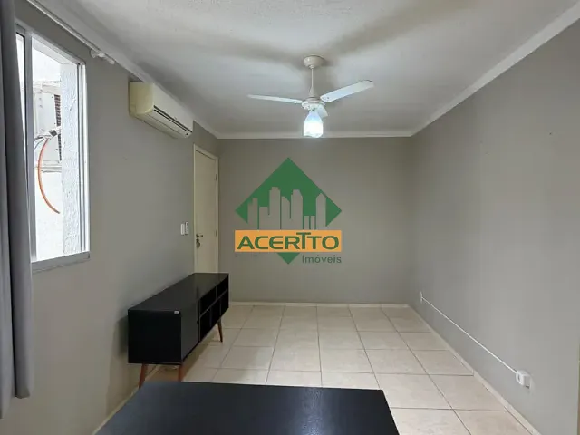 Apartamento 2 quartos e 1 banheiro, para alugar, no bairro Umuarama em Araçatuba