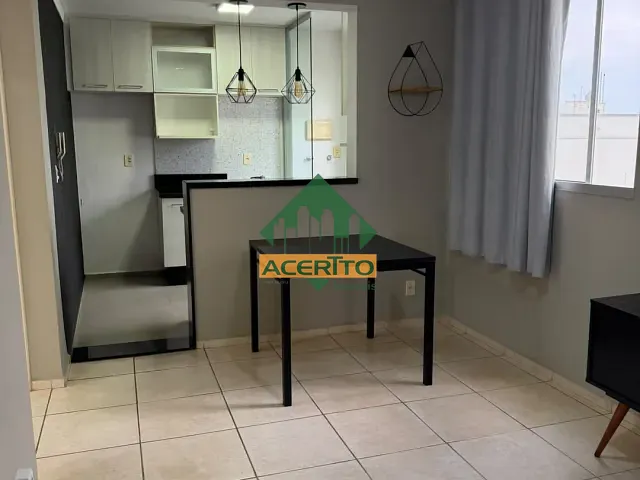 Apartamento 2 quartos e 1 banheiro, para alugar, no bairro Umuarama em Araçatuba