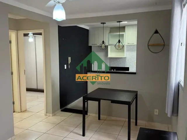 Apartamento 2 quartos e 1 banheiro, para alugar, no bairro Umuarama em Araçatuba