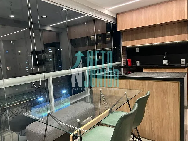 Apartamento 1 quarto e 2 banheiros, à venda, no bairro Vila Olímpia em São Paulo