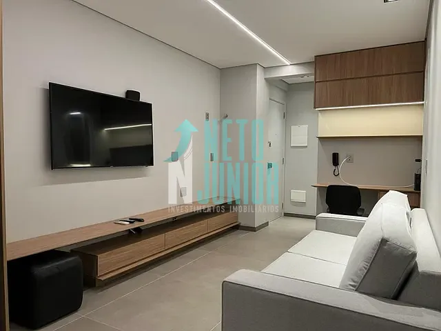 Apartamento 1 quarto e 2 banheiros, à venda, no bairro Vila Olímpia em São Paulo
