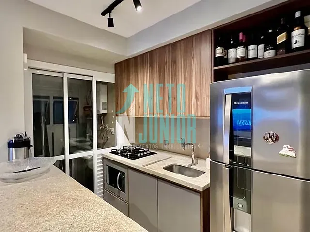 Apartamento 2 quartos e 3 banheiros, à venda, no bairro Brooklin em São Paulo