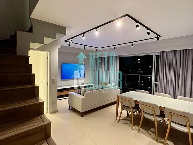 Apartamento 2 quartos e 3 banheiros, à venda, no bairro Brooklin em São Paulo