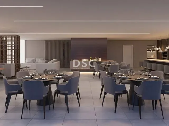Apartamento com 232m² 3 quartos e 3 banheiros, à venda, no bairro Cabral em Curitiba