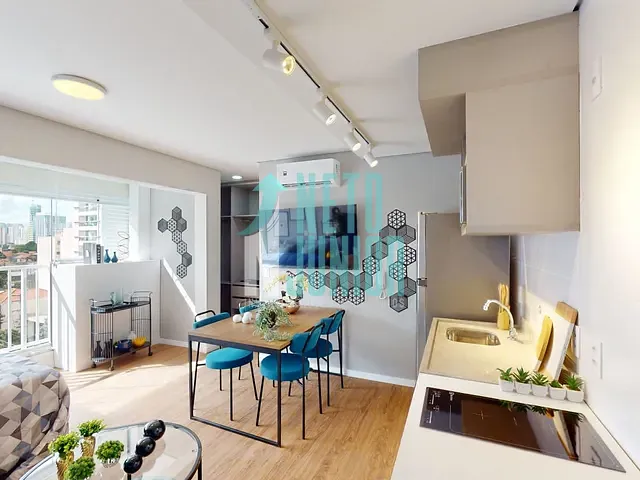 Apartamento com 62m² 2 quartos e 2 banheiros, à venda, no bairro Brooklin em São Paulo