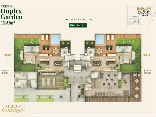 Apartamento com 259m² 3 quartos e 3 banheiros, à venda, no bairro Jardim Bandeirantes em Sorocaba