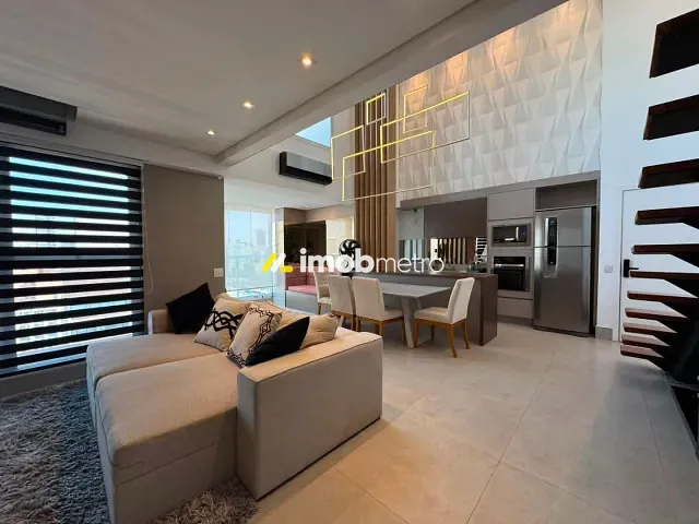 Apartamento com 84m² 1 quarto e 1 banheiro, à venda ou para alugar, no bairro Cambuí em Campinas