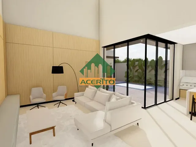 Sobrado com 420m² 3 quartos e 5 banheiros, à venda, no bairro Royal Boulevard em Araçatuba