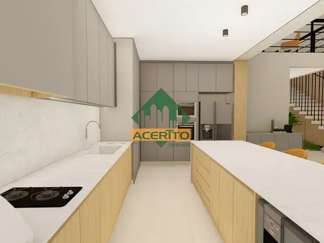 Sobrado com 420m² 3 quartos e 5 banheiros, à venda, no bairro Royal Boulevard em Araçatuba