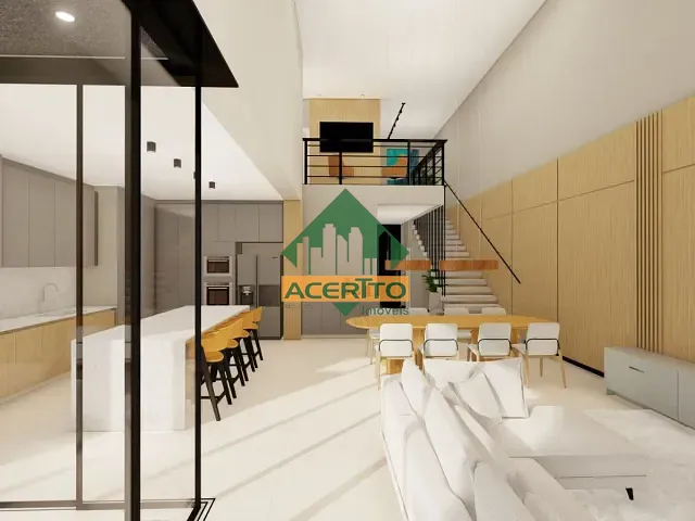 Sobrado com 420m² 3 quartos e 5 banheiros, à venda, no bairro Royal Boulevard em Araçatuba