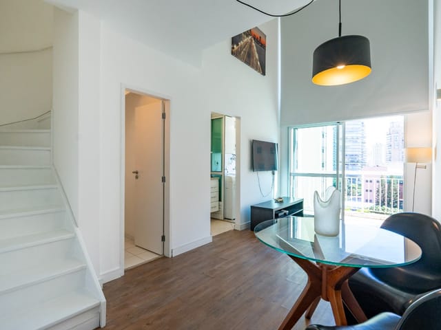 Foto do Apartamento - Apartamento tipo para venda com 1 quarto, sendo 1 suíte, 44m² | Lares e Andares Imóveis