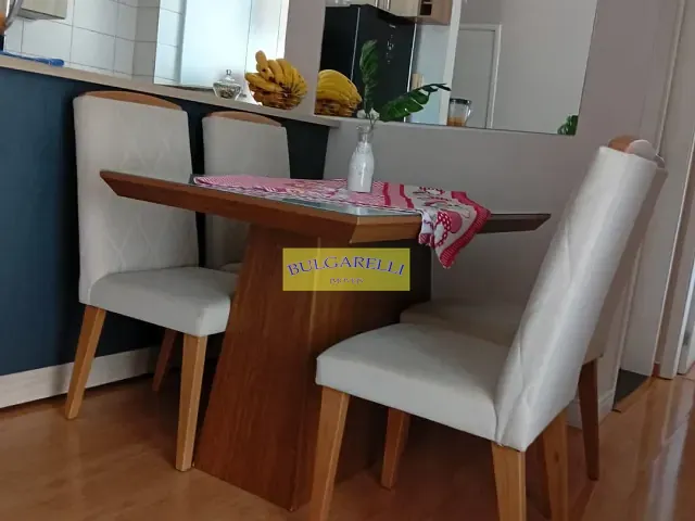 Apartamento com 60m² 2 quartos e 1 banheiro, à venda, no bairro Parque da Colônia em Jundiaí