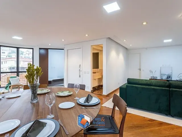 Apartamento com 169m² 3 quartos e 3 banheiros, à venda, no bairro Jardim das Bandeiras em São Paulo