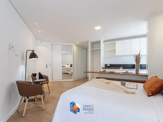 Apartamento com 30m² 1 quarto e 1 banheiro, à venda, no bairro Vila Nova Conceição em São Paulo