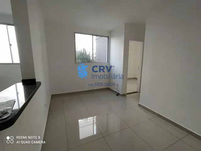 Apartamento com 78m² 2 quartos e 1 banheiro, para alugar, no bairro Gleba Fazenda Palhano em Londrina