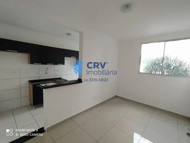 Apartamento com 78m² 2 quartos e 1 banheiro, para alugar, no bairro Gleba Fazenda Palhano em Londrina