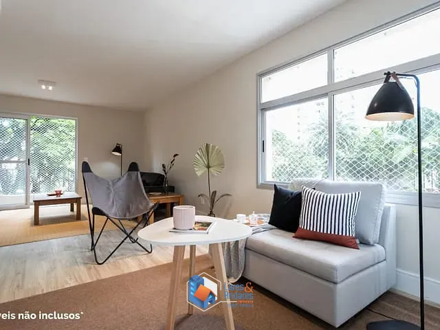 Apartamento com 162m² 3 quartos e 3 banheiros, à venda, no bairro Brooklin em São Paulo