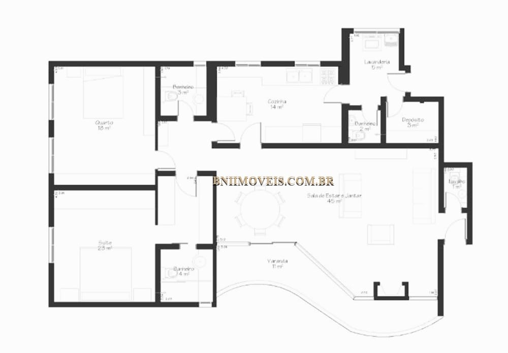 Apartamento, 2 quartos, 144 m² - Foto 13