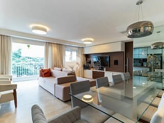 Foto do Apartamento-Apartamento tipo para venda em Vila Gumercindo com 2 quartos, sendo 1 suíte, 86m²